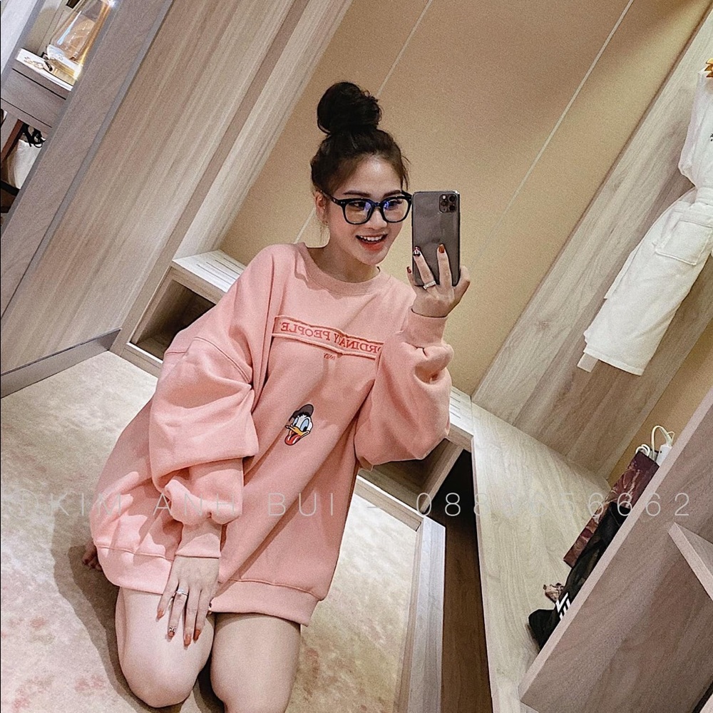 Pink sweater